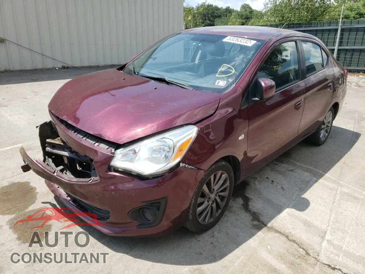 MITSUBISHI MIRAGE 2018 - ML32F3FJ2JHF09864