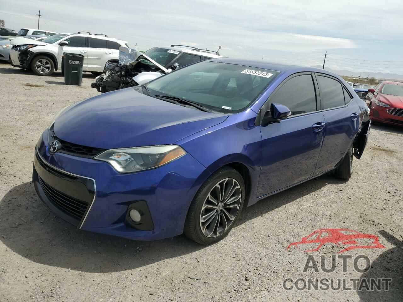 TOYOTA COROLLA 2015 - 2T1BURHE4FC266721