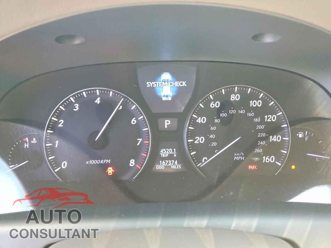 LEXUS LS460 2010 - JTHBL5EF7A5093628