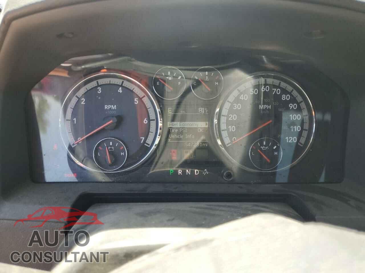 DODGE RAM 1500 2012 - 1C6RD7NT1CS198420