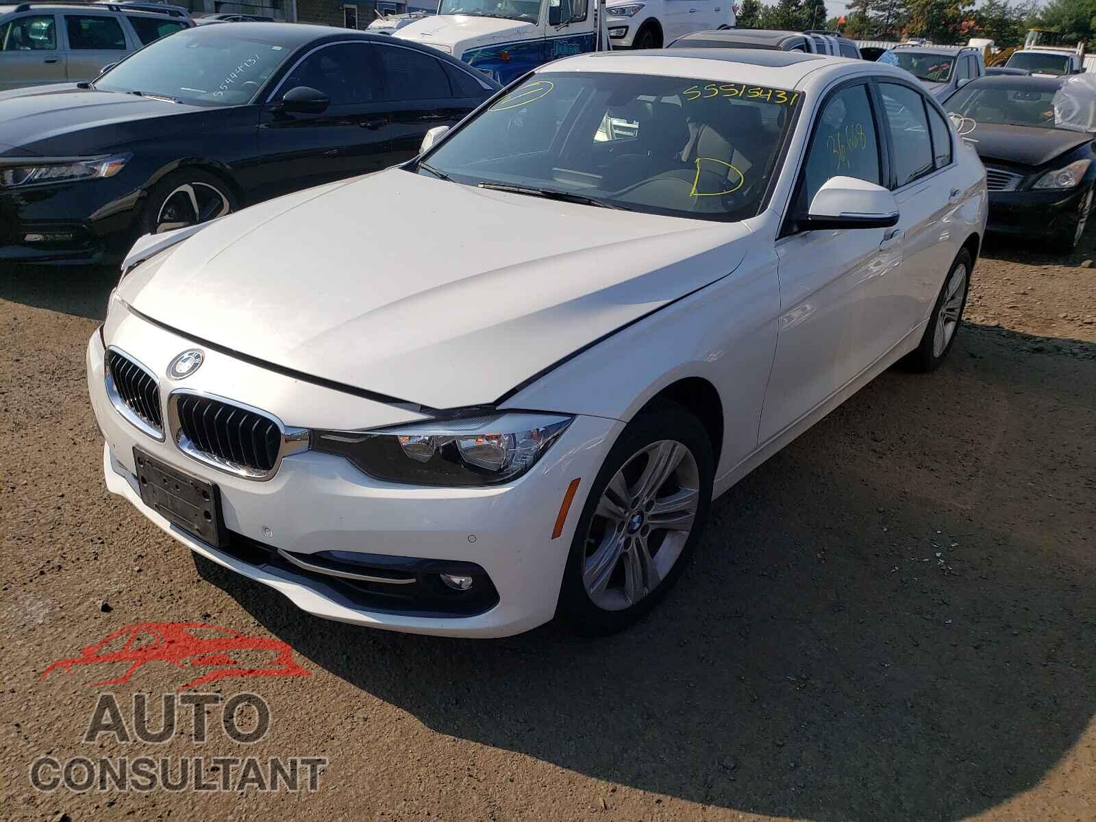 BMW 3 SERIES 2017 - WBA8D9C37HA005443