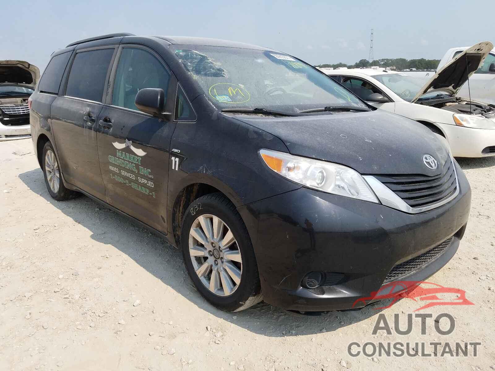 TOYOTA SIENNA 2017 - 5TDJZ3DCXHS171878