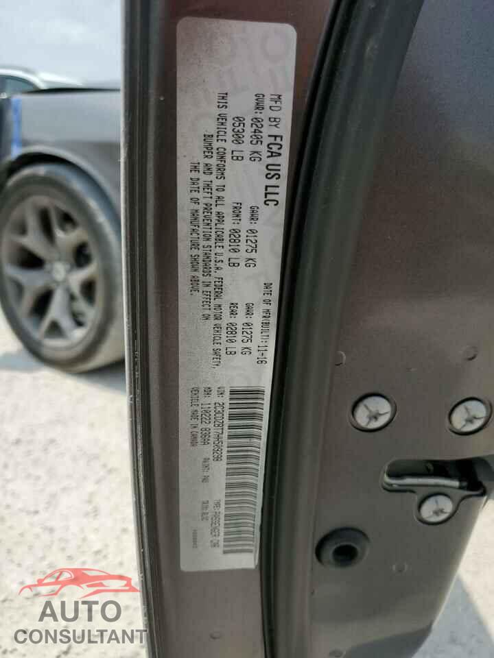 DODGE CHALLENGER 2017 - 2C3CDZBT7HH509298