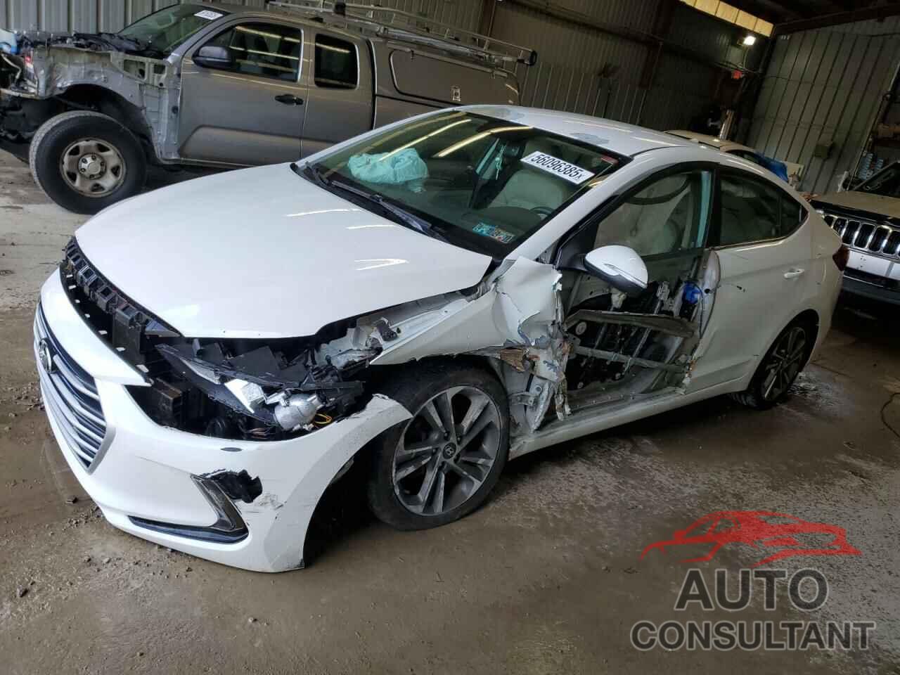HYUNDAI ELANTRA 2018 - 5NPD84LFXJH213477