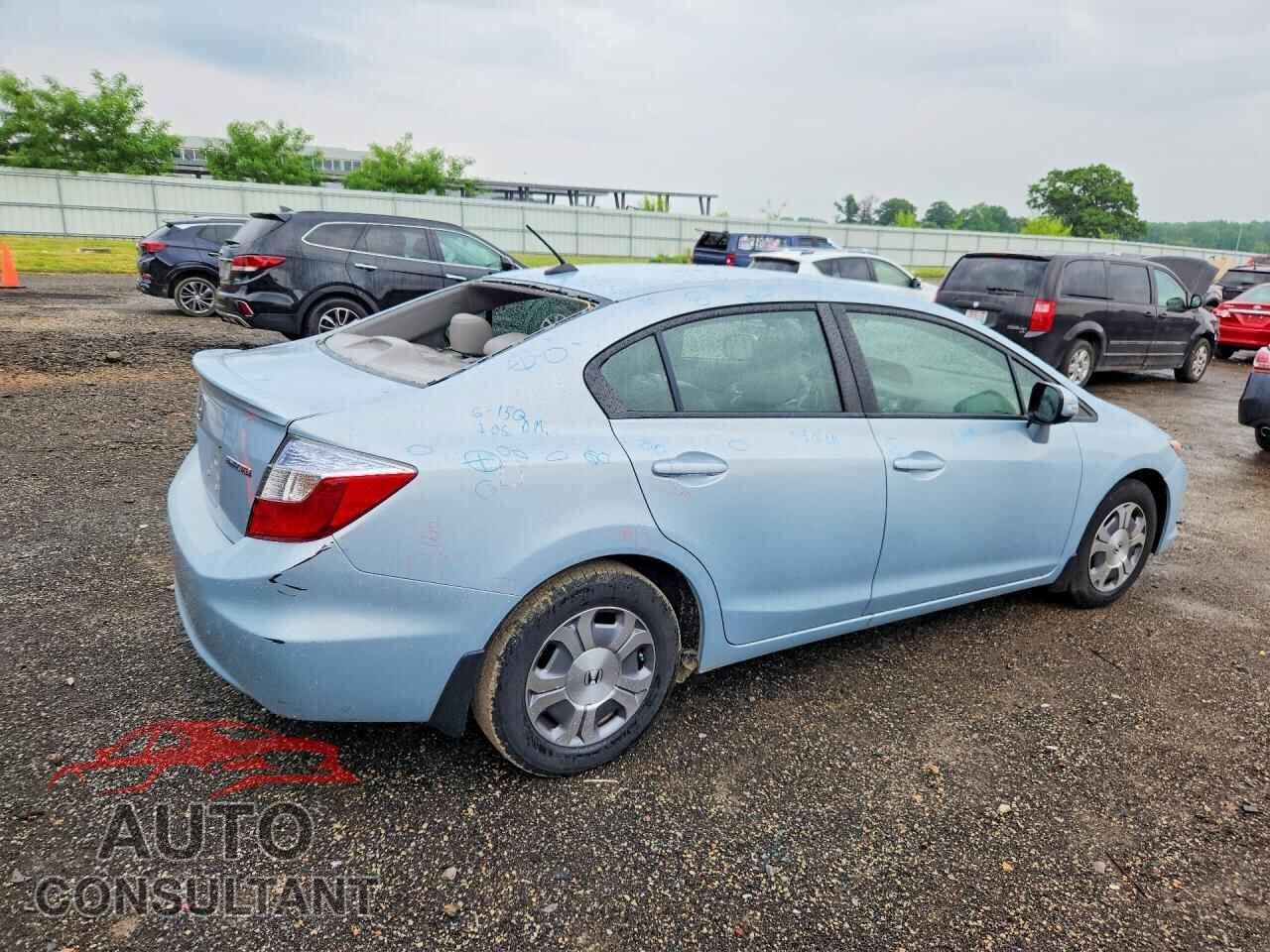 HONDA CIVIC 2012 - JHMFB4F35CS006266