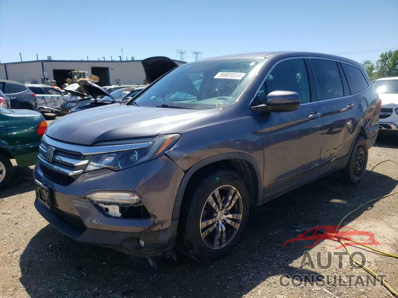 HONDA PILOT 2016 - 5FNYF6H61GB062239