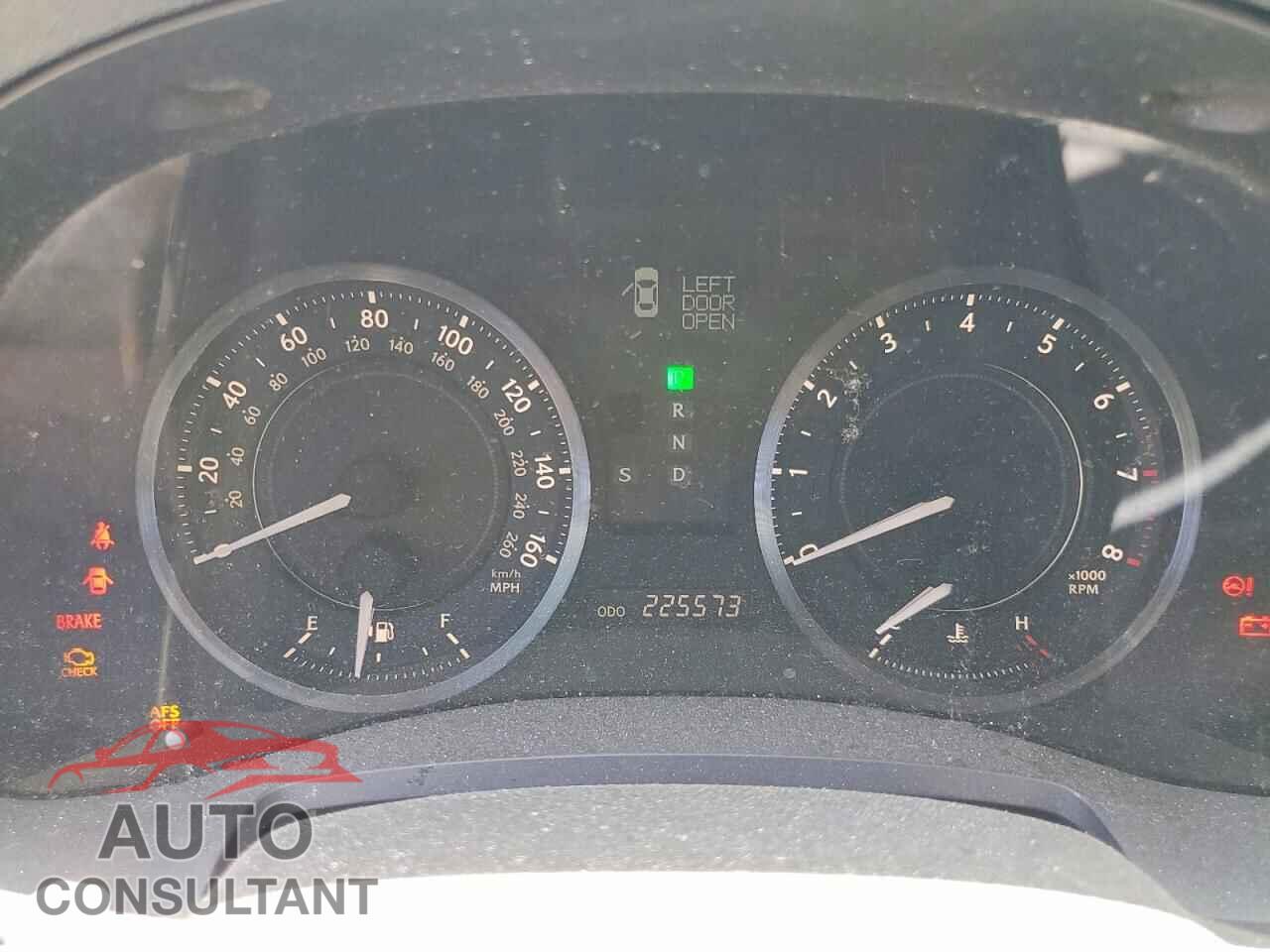 LEXUS IS 2010 - JTHFF2C28A2506004