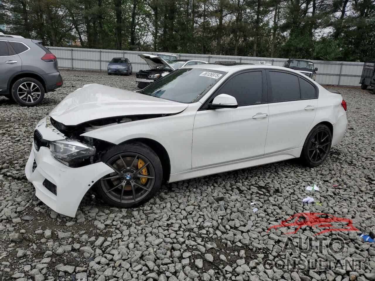 BMW 3 SERIES 2018 - WBA8B7G53JNU94802