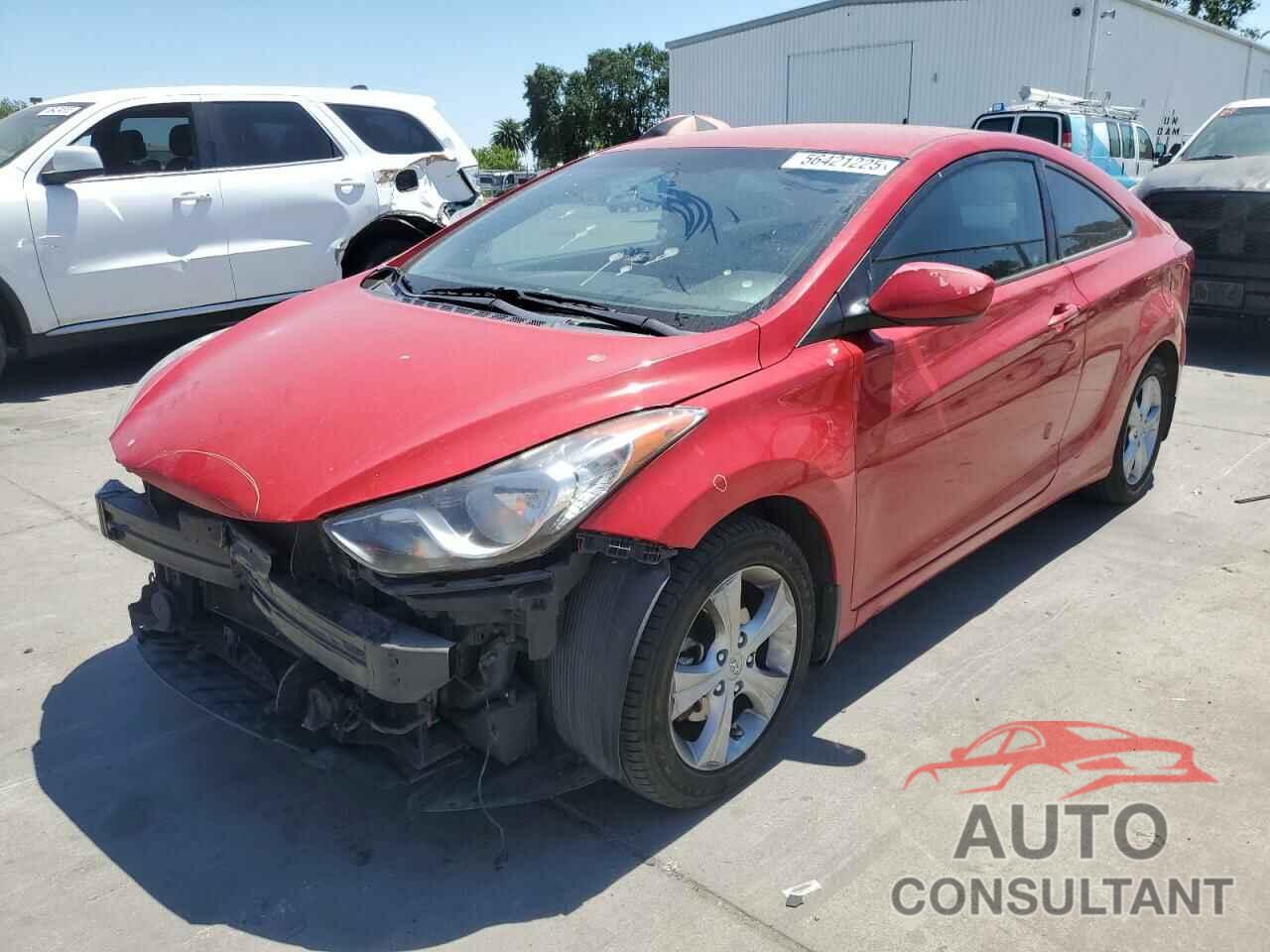 HYUNDAI ELANTRA 2013 - KMHDH6AEXDU012965