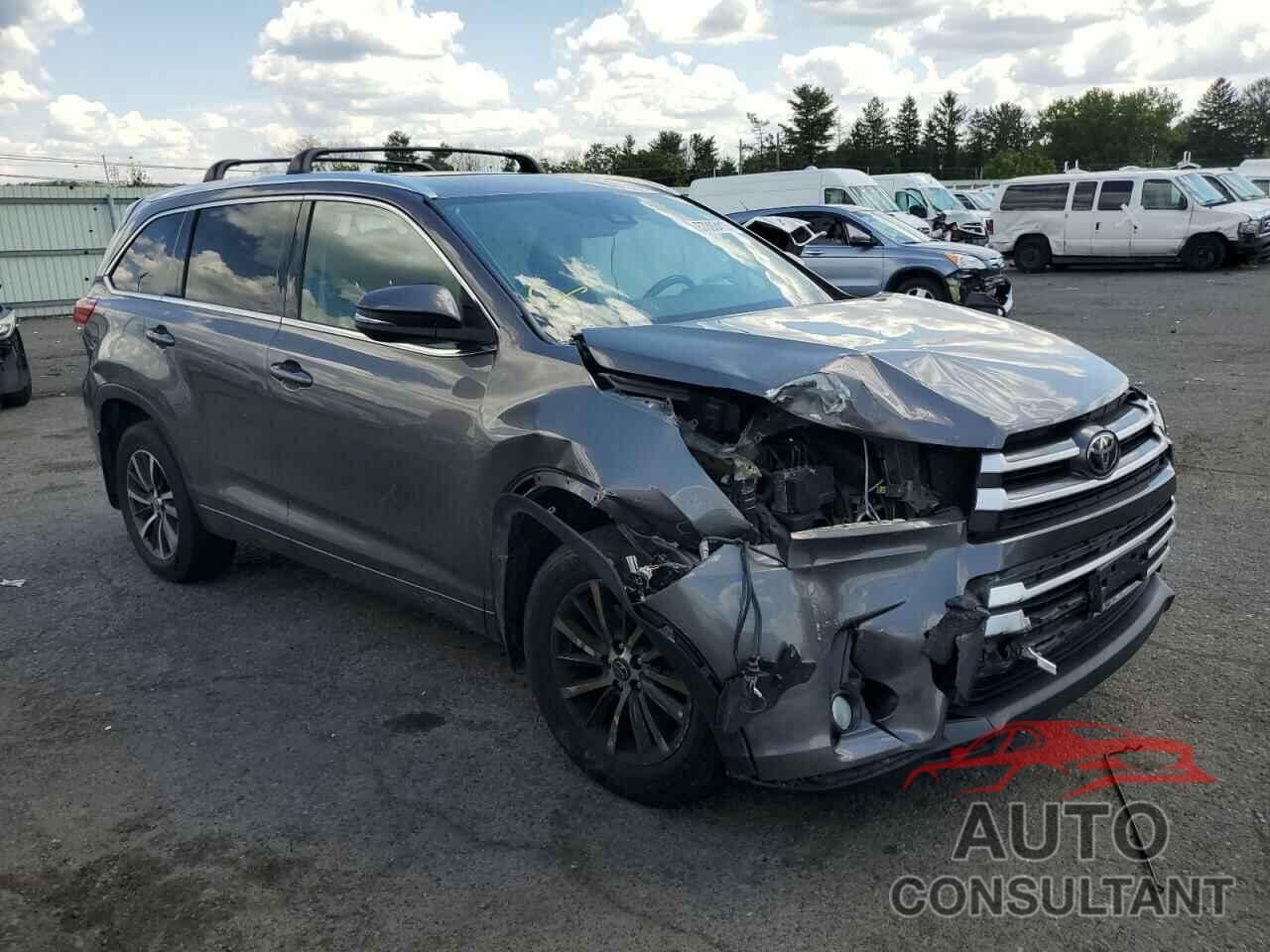 TOYOTA HIGHLANDER 2017 - 5TDJZRFH5HS375791