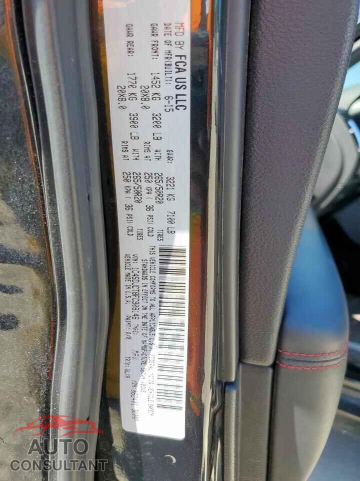 DODGE DURANGO 2015 - 1C4SDJCT8FC908146