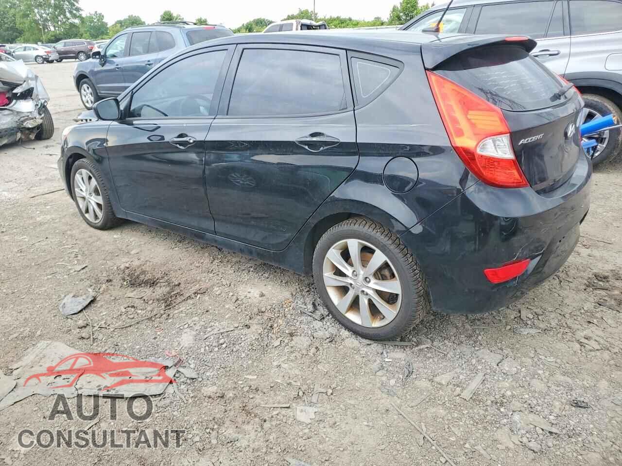 HYUNDAI ACCENT 2012 - KMHCU5AEXCU045013
