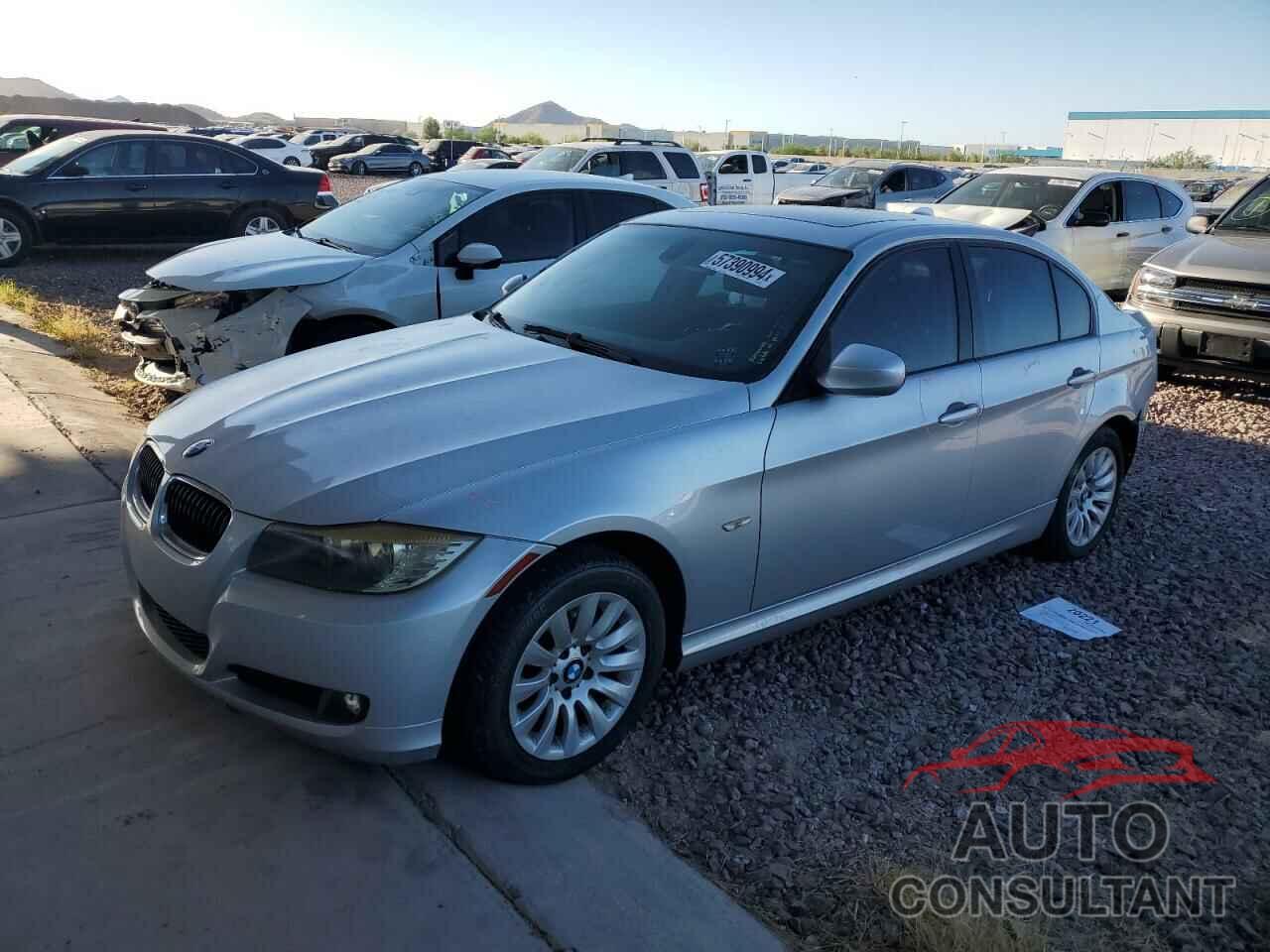 BMW 3 SERIES 2009 - WBAPH775X9NL82617