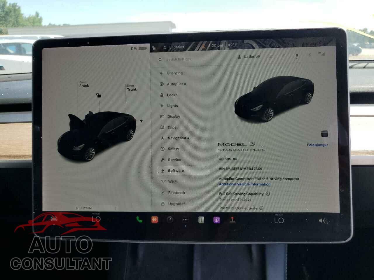 TESLA MODEL 3 2021 - 5YJ3E1EA1MF042349