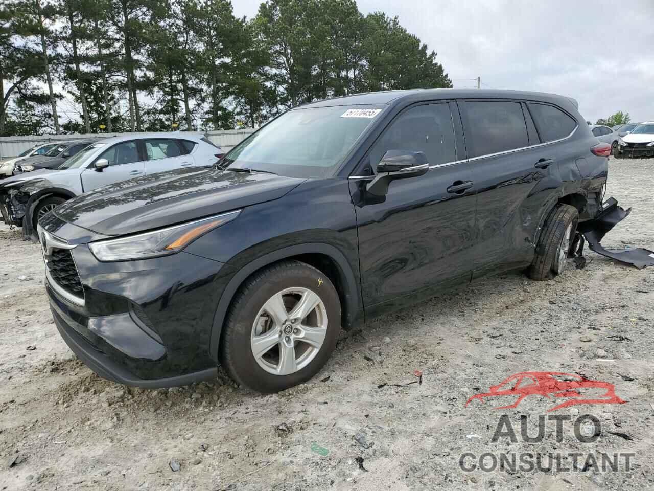 TOYOTA HIGHLANDER 2023 - 5TDKDRAH0PS048255