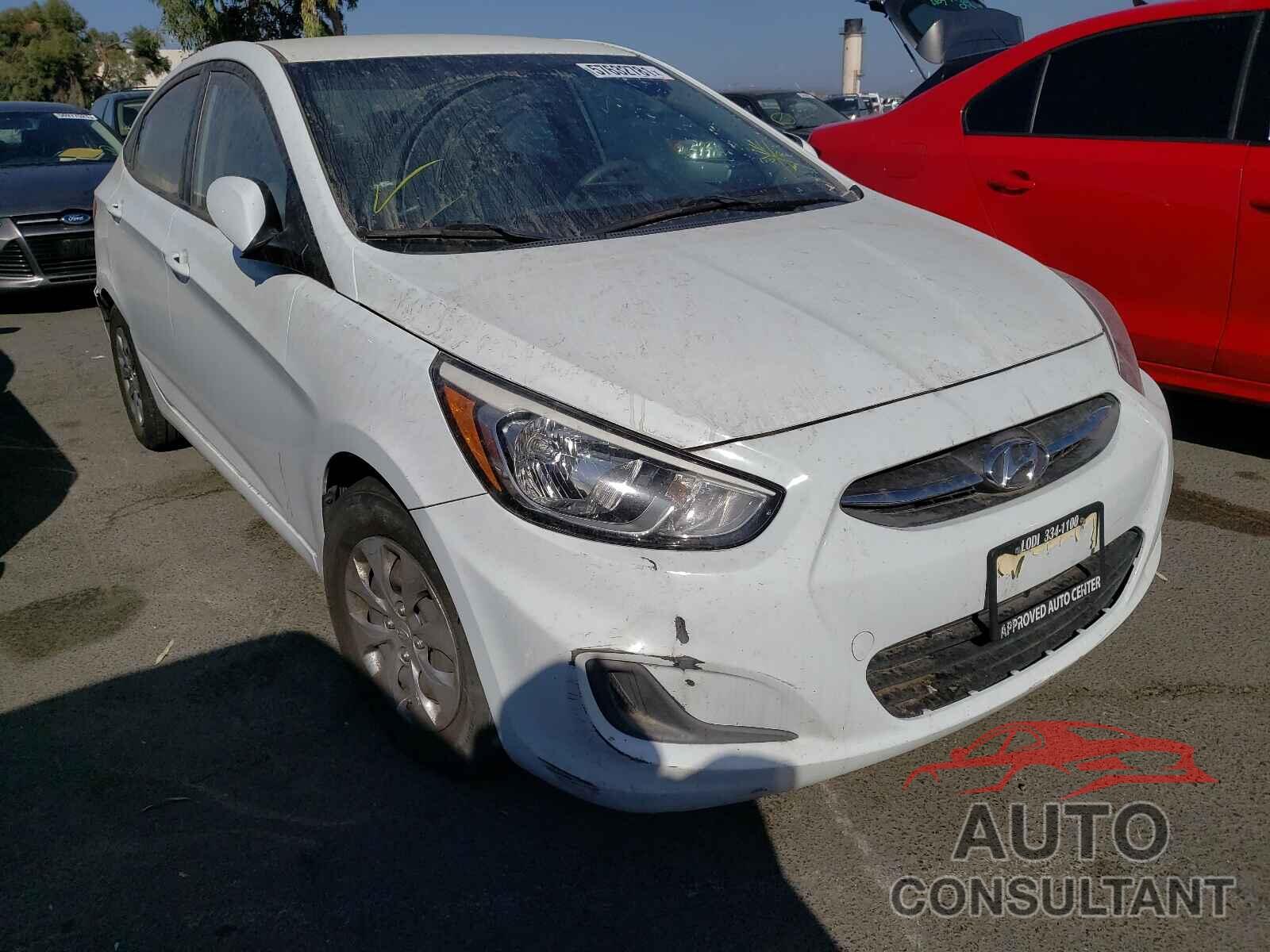 HYUNDAI ACCENT 2017 - KMHCT4AE0HU169344