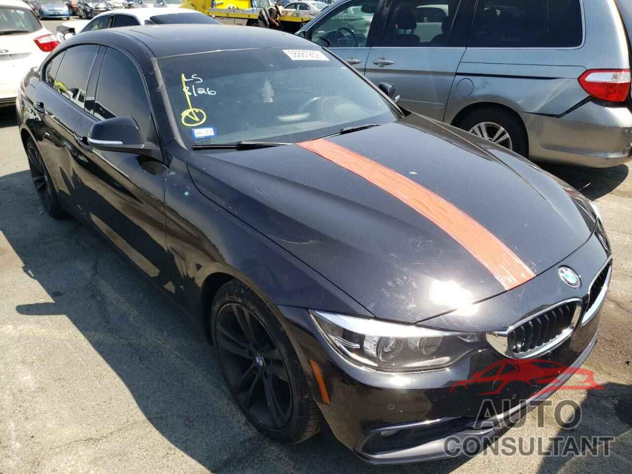 BMW 4 SERIES 2018 - WBA4J1C57JBM10194