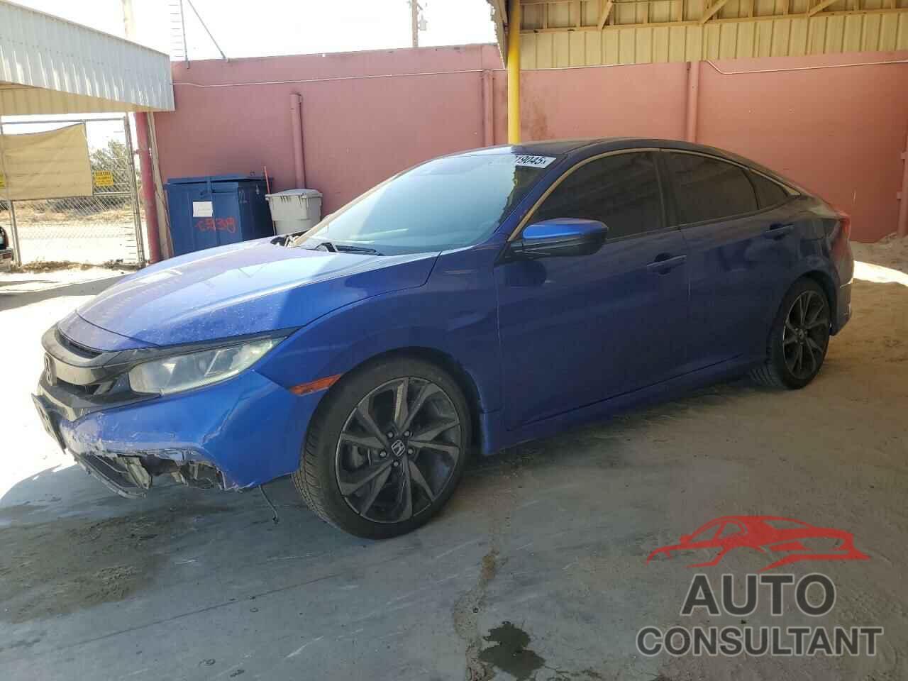 HONDA CIVIC 2019 - 2HGFC2F88KH553022