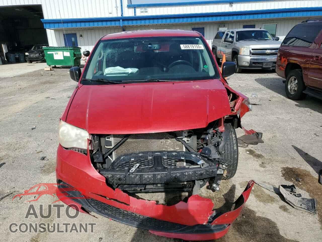 DODGE CARAVAN 2013 - 2C4RDGBG2DR563206