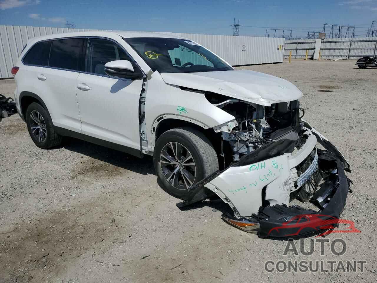 TOYOTA HIGHLANDER 2019 - 5TDZZRFH7KS353107