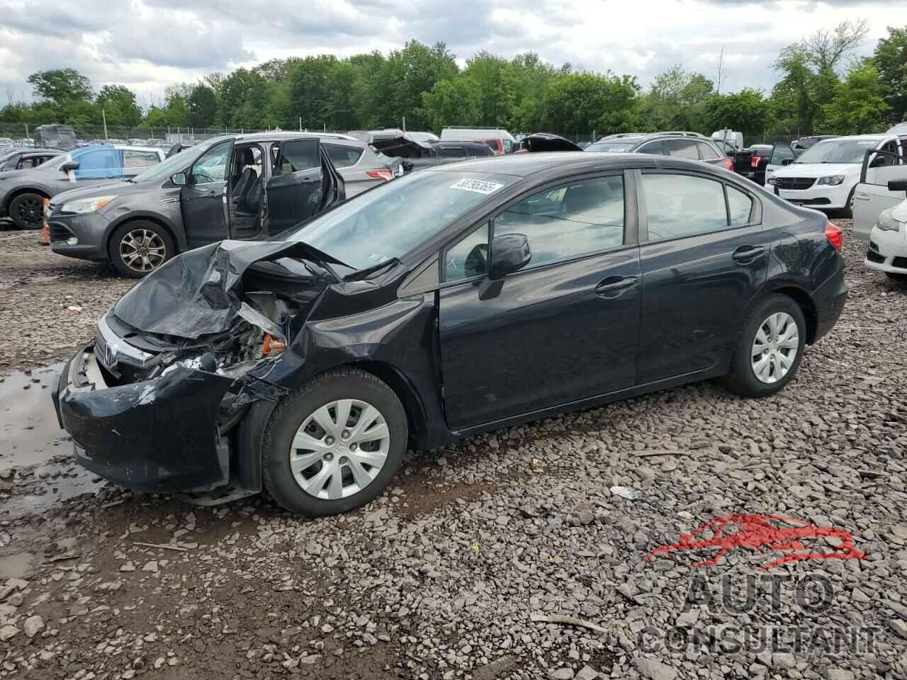 HONDA CIVIC 2012 - 19XFB2F55CE353090