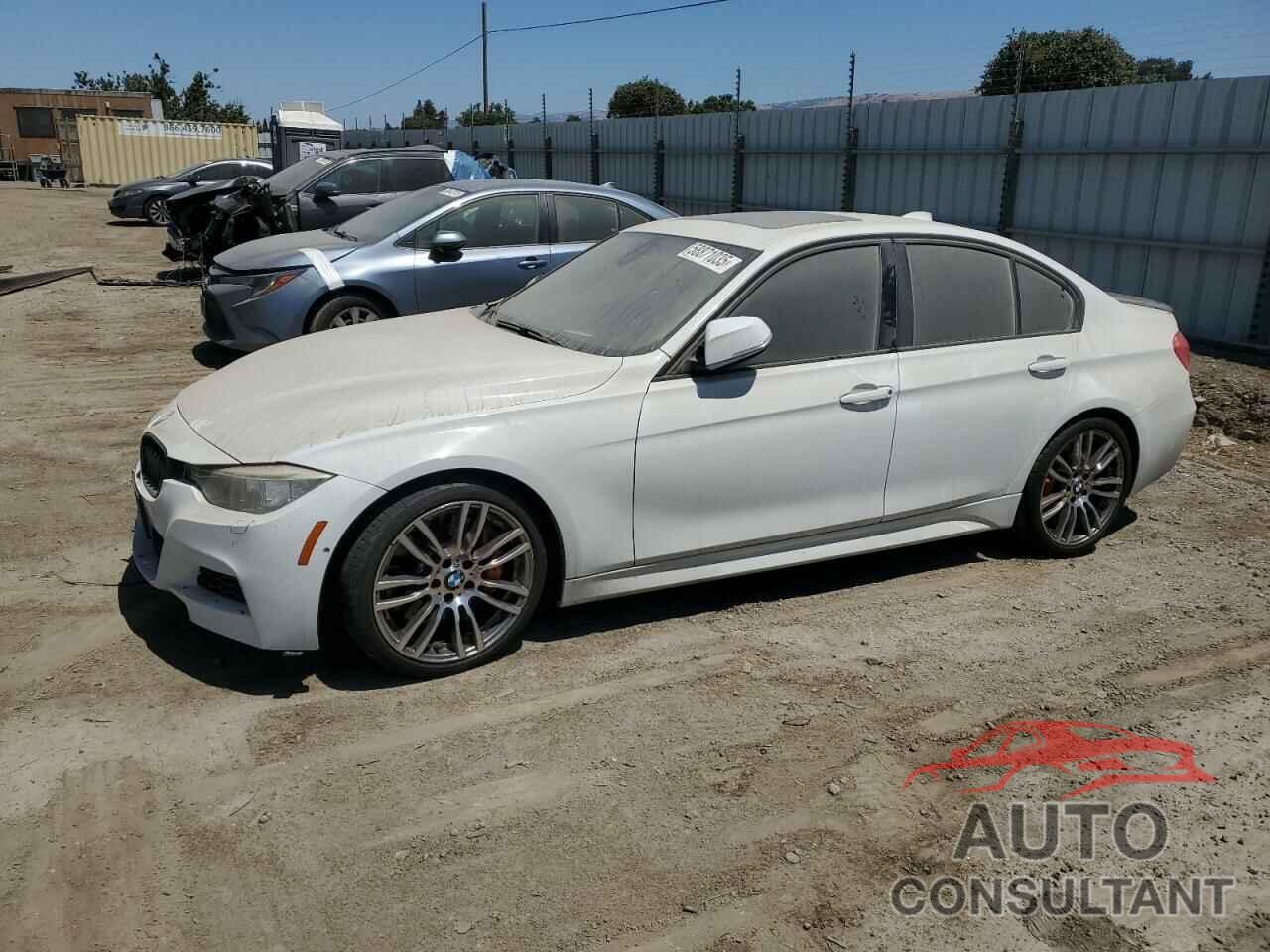 BMW 3 SERIES 2013 - WBA3B9C56DF586996