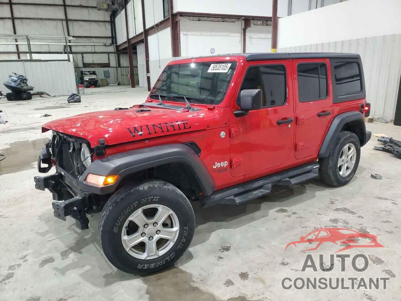 JEEP WRANGLER 2019 - 1C4HJXDG2KW646608