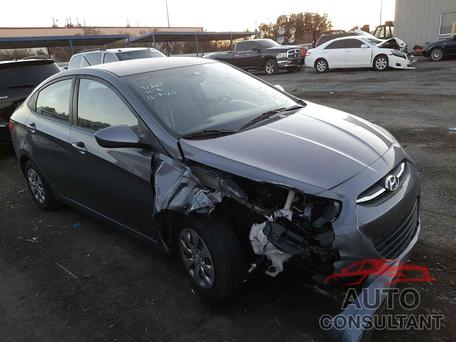 HYUNDAI ACCENT 2017 - KMHCT4AE3HU278381