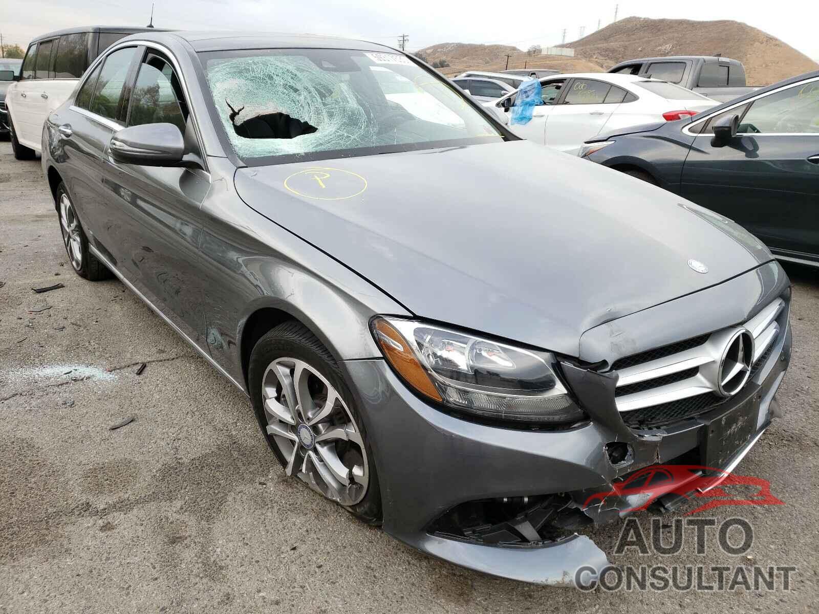 MERCEDES-BENZ C CLASS 2017 - 55SWF4KBXHU207750