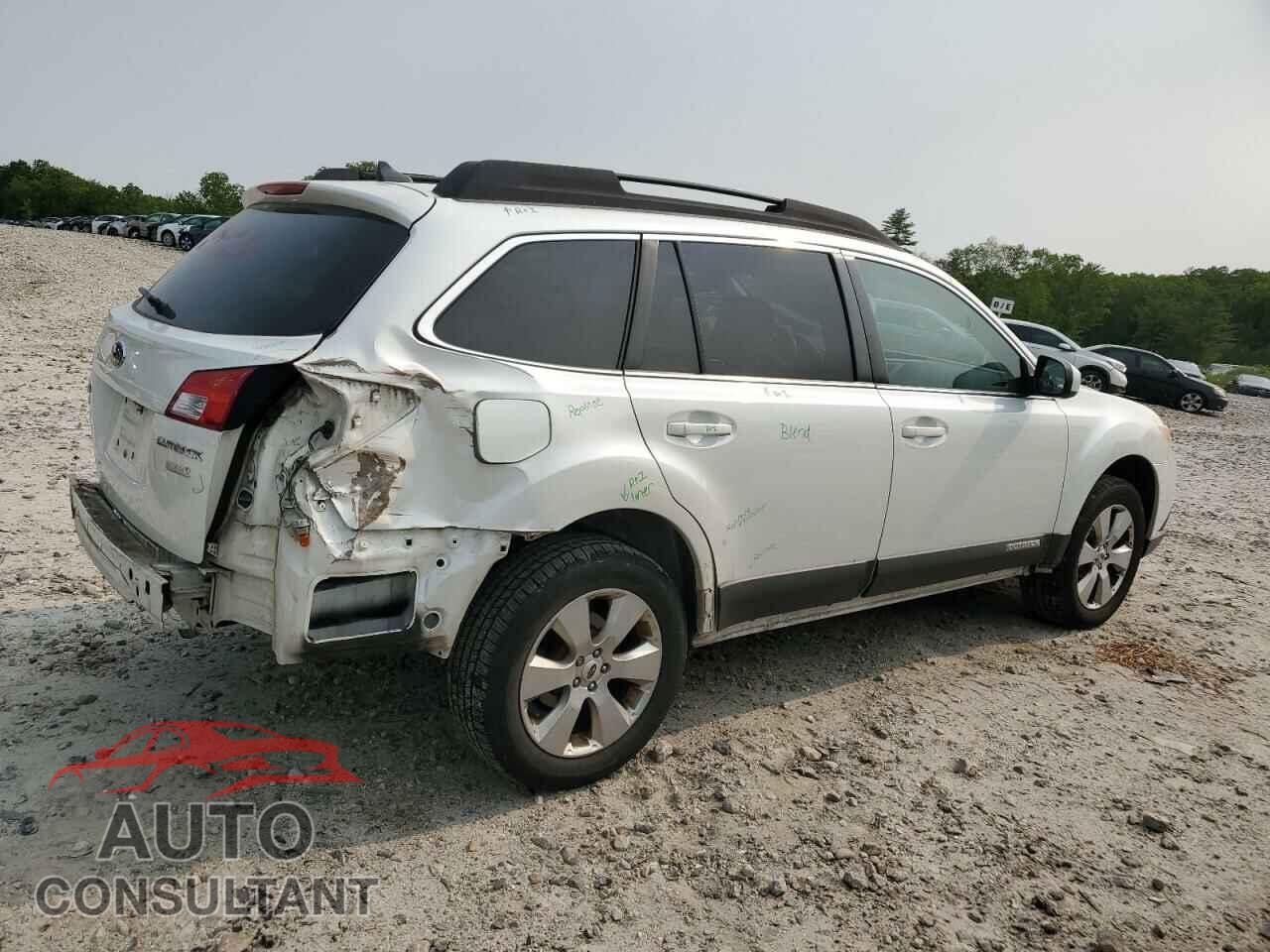 SUBARU OUTBACK 2012 - 4S4BRBKC2C3270718