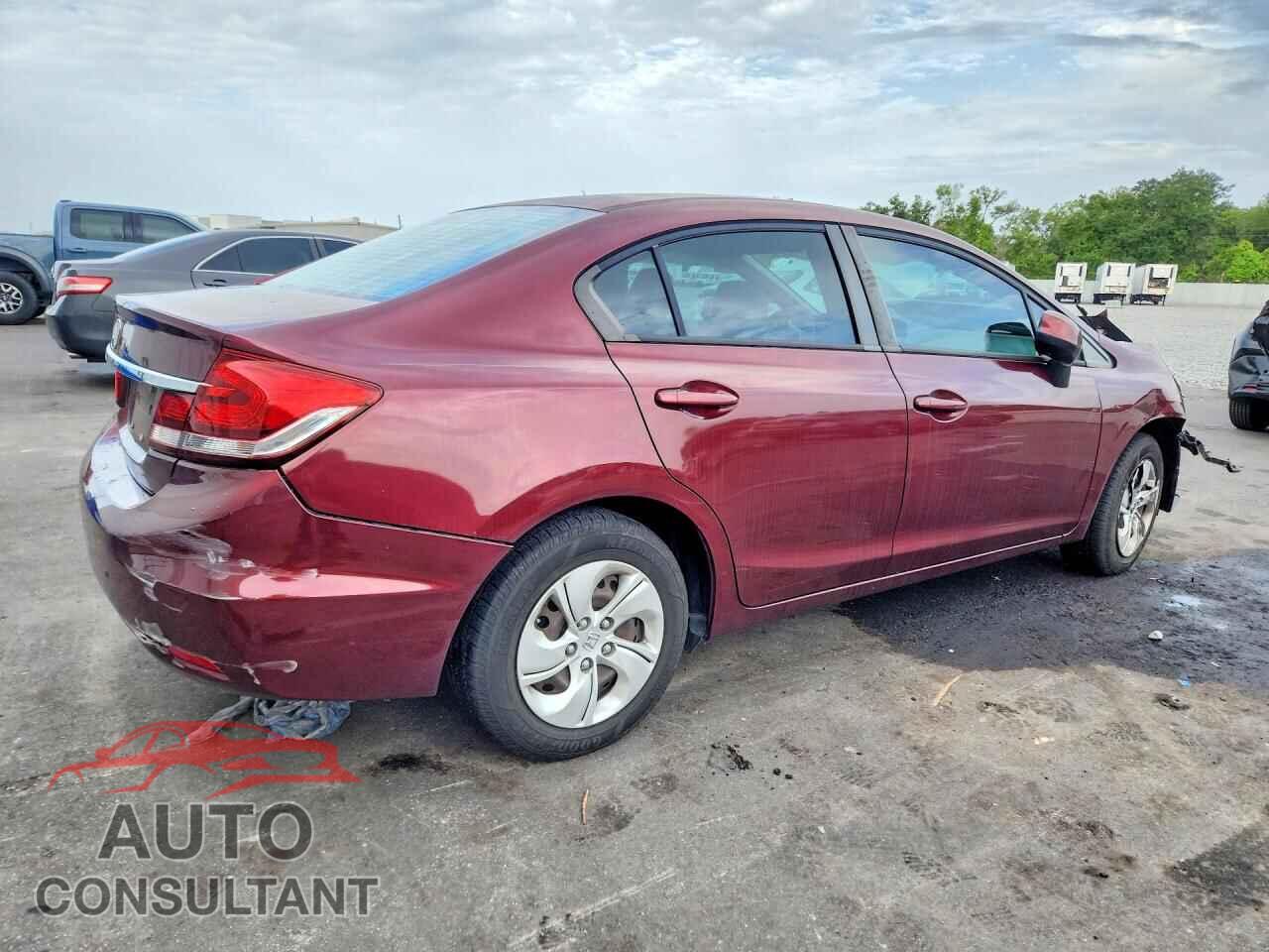 HONDA CIVIC 2013 - 19XFB2F52DE096780