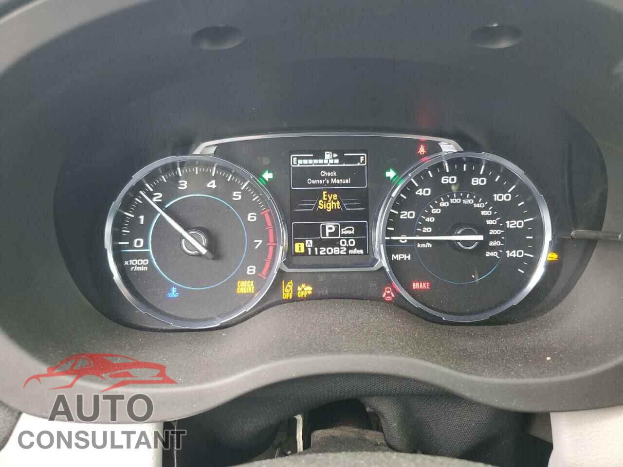 SUBARU FORESTER 2017 - JF2SJAGC8HH502913