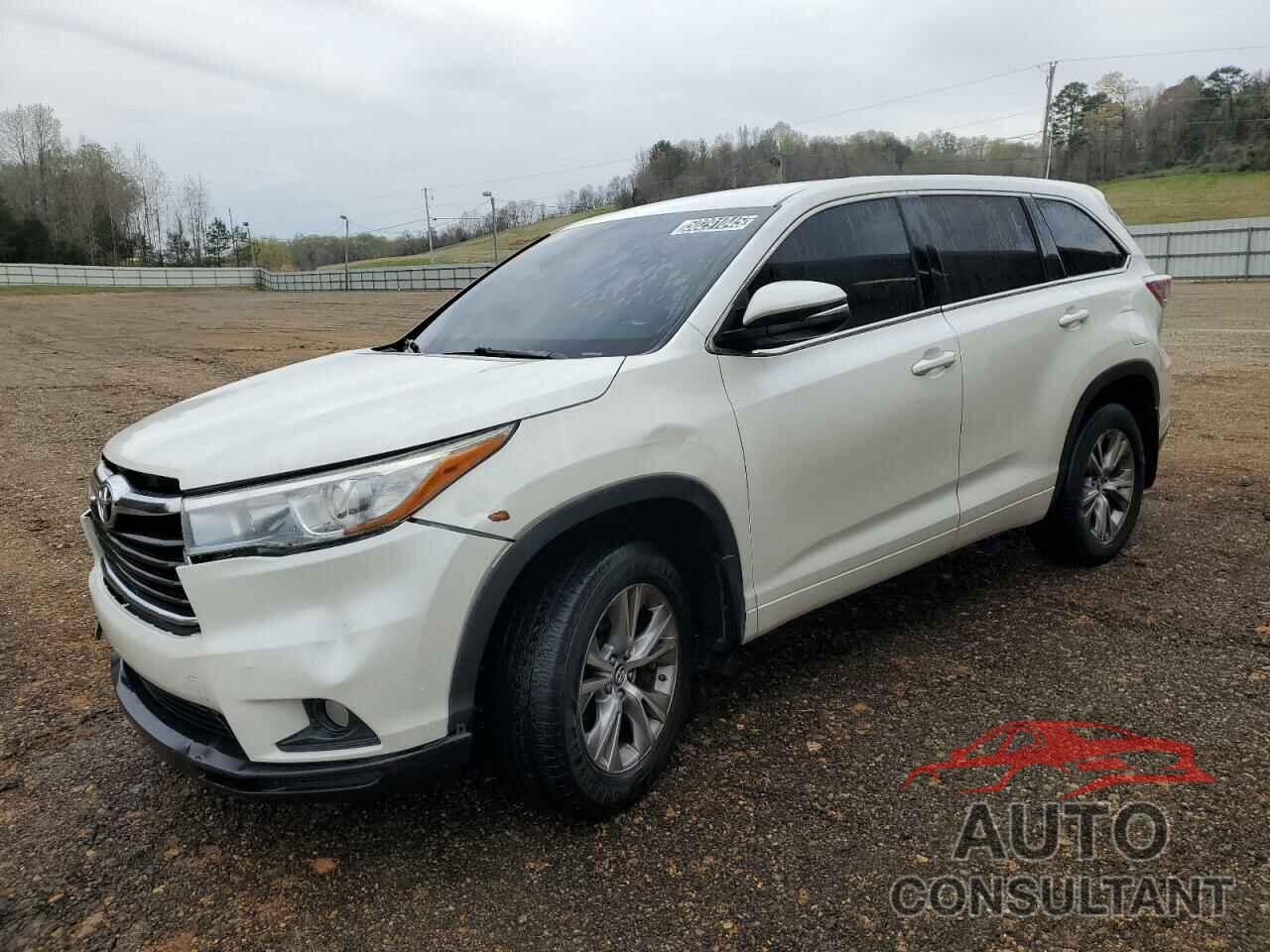 TOYOTA HIGHLANDER 2016 - 5TDZKRFH6GS176626