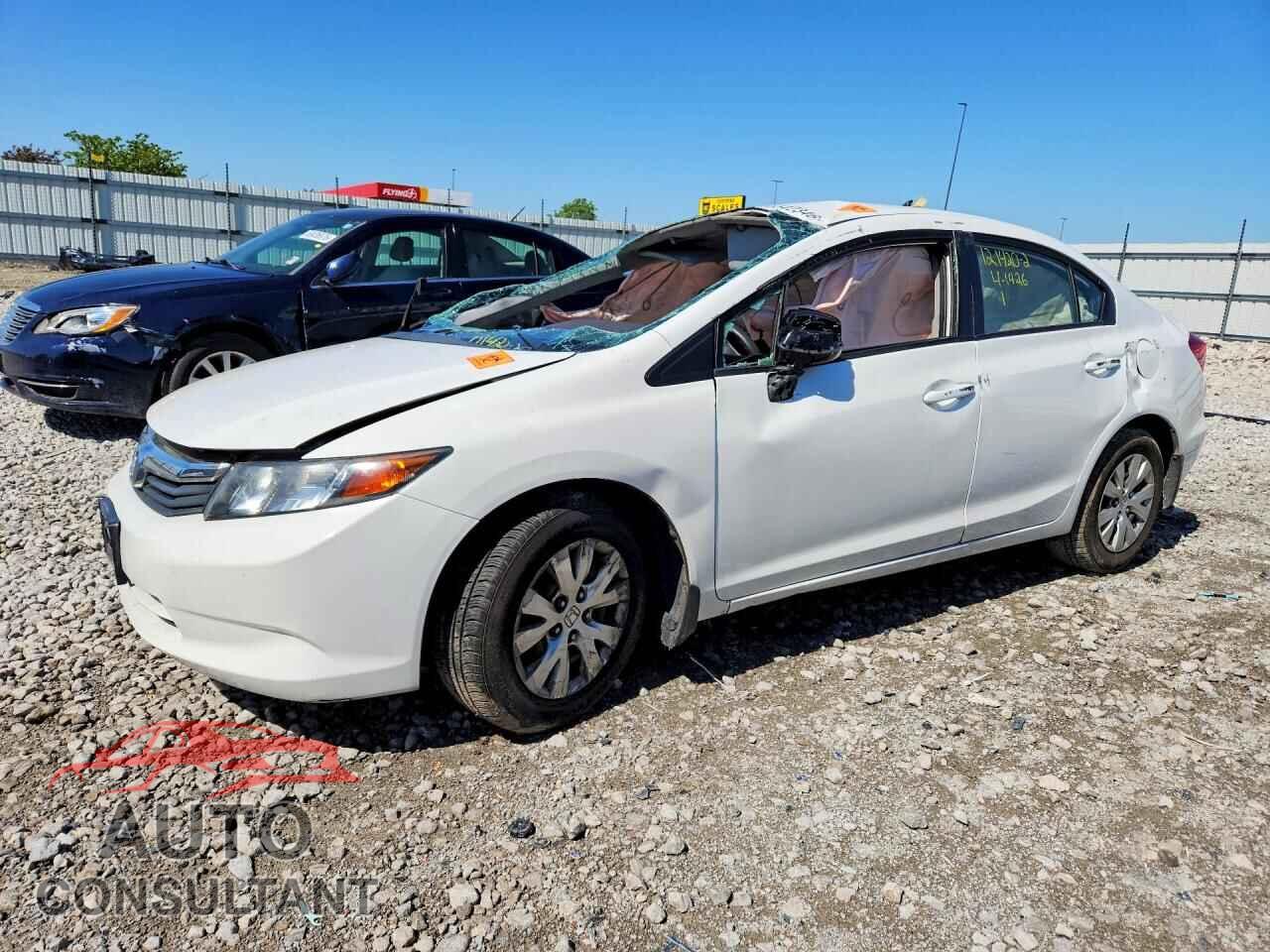 HONDA CIVIC 2012 - 19XFB2F58CE027199