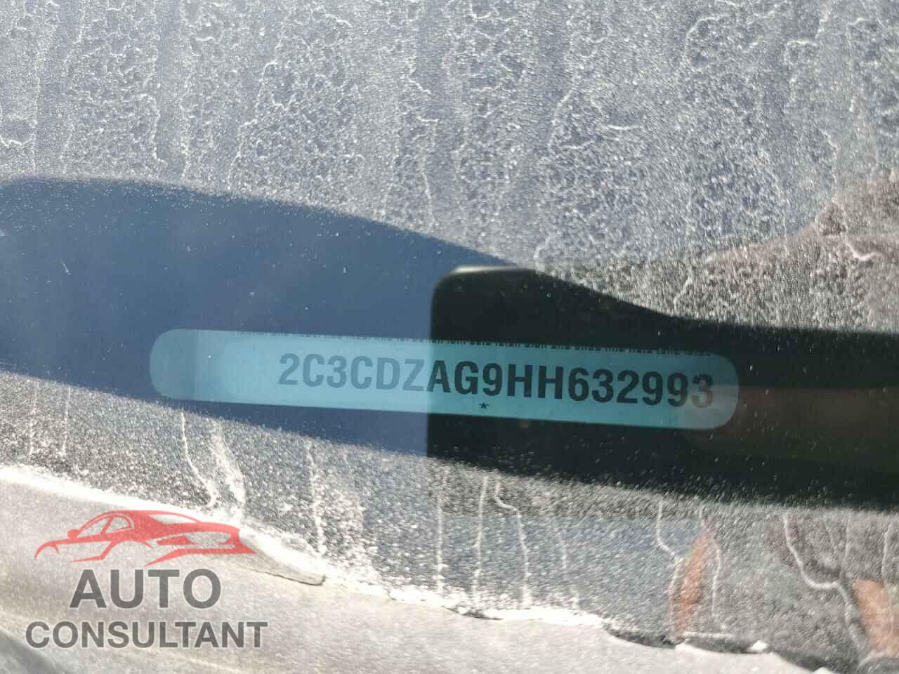 DODGE CHALLENGER 2017 - 2C3CDZAG9HH632993