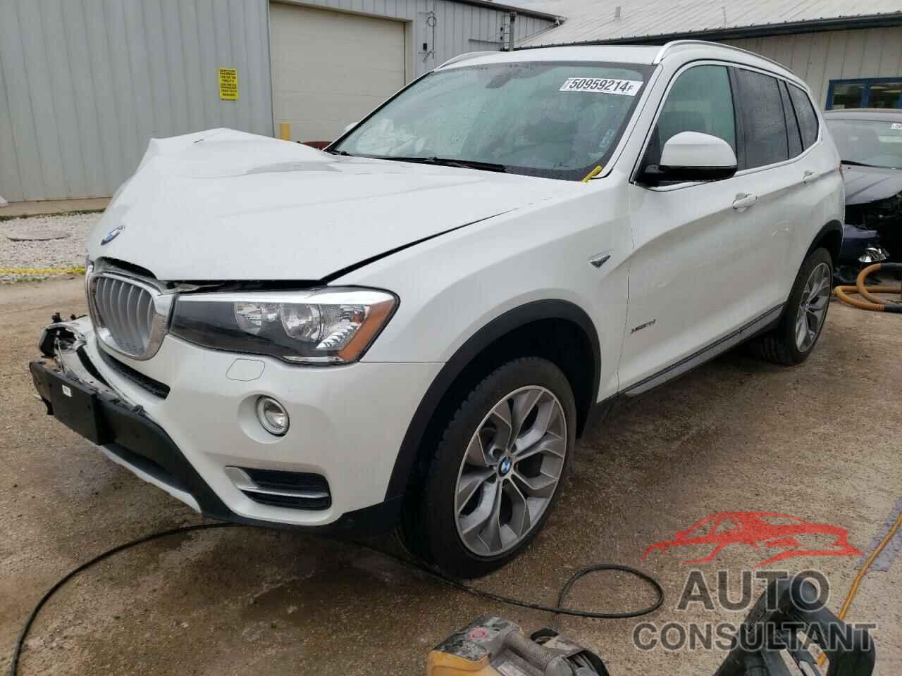 BMW X3 2016 - 5UXWX9C57G0D90124