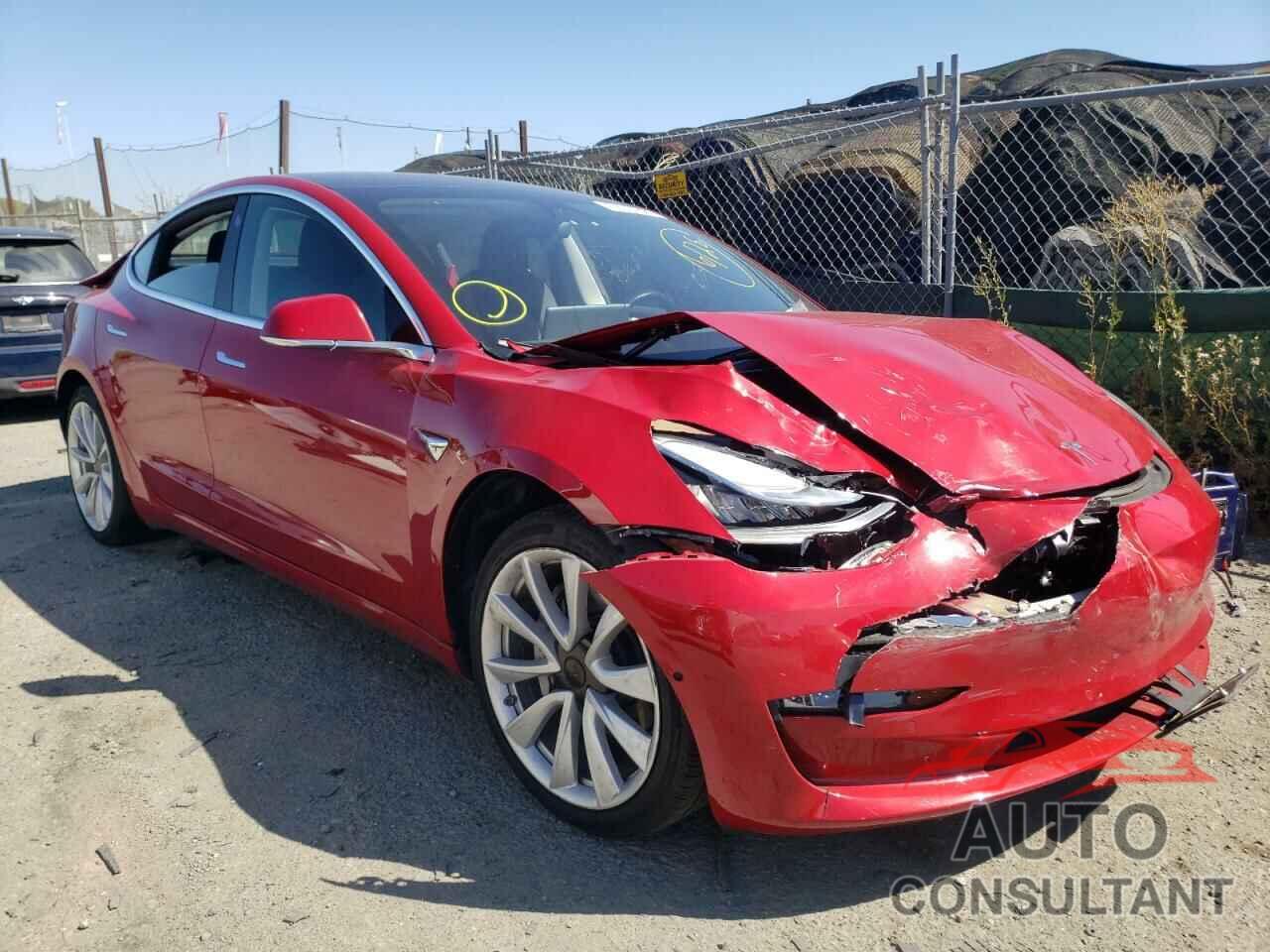 TESLA MODEL 3 2018 - 5YJ3E1EAXJF050462