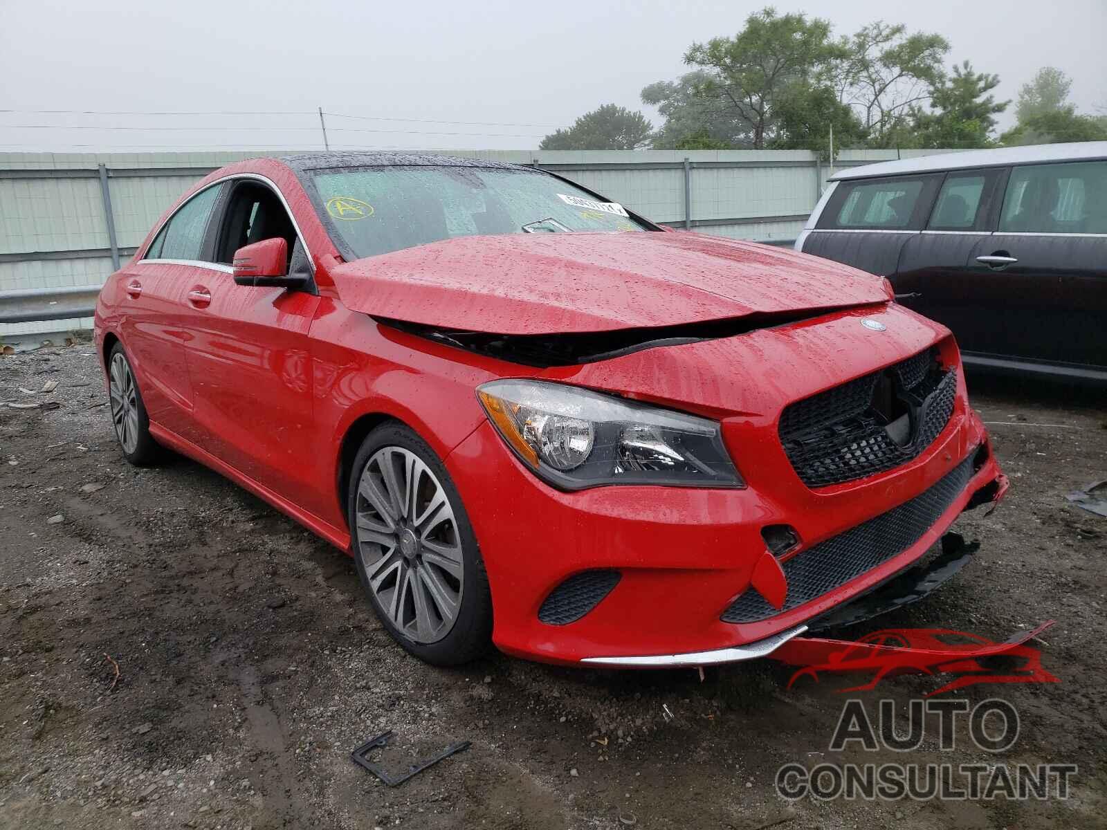 MERCEDES-BENZ CLA-CLASS 2017 - WDDSJ4GB9HN436242