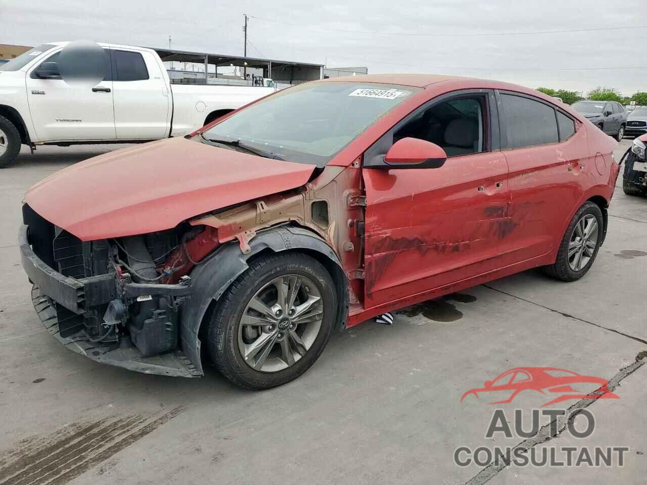 HYUNDAI ELANTRA 2017 - 5NPD84LF7HH122774
