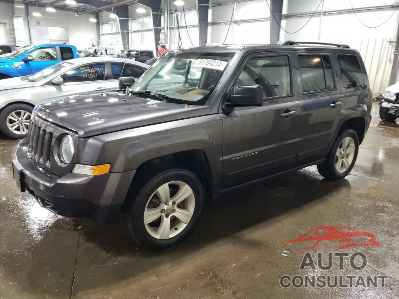 JEEP PATRIOT 2017 - 1C4NJRFBXHD104693