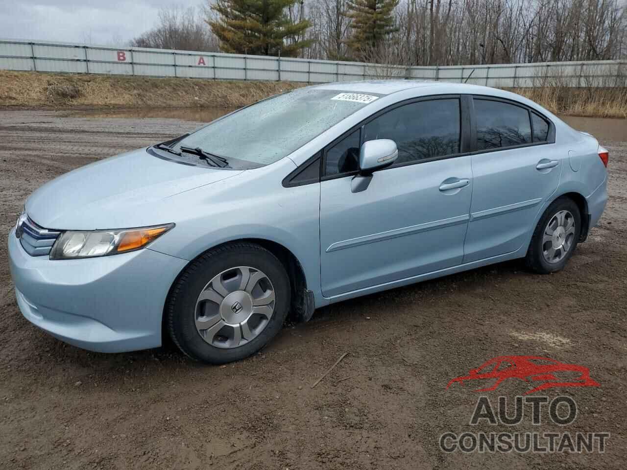 HONDA CIVIC 2012 - JHMFB4F36CS008270