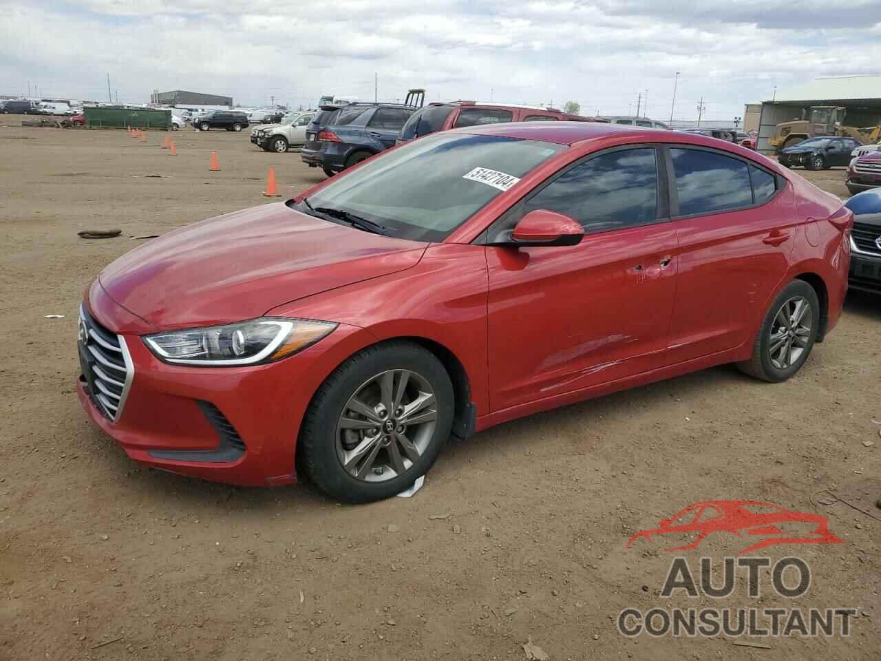 HYUNDAI ELANTRA 2018 - 5NPD84LF8JH250365