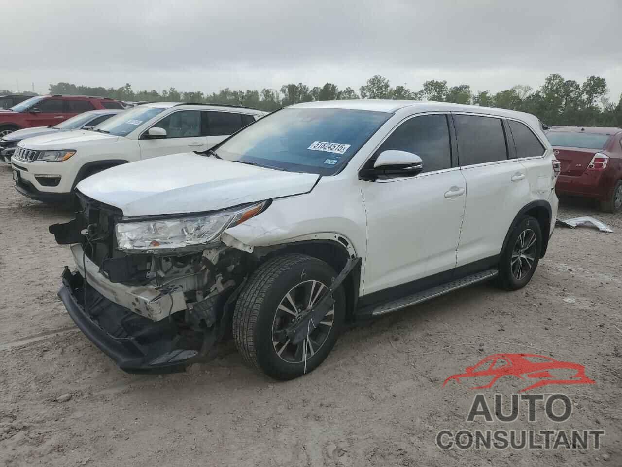 TOYOTA HIGHLANDER 2019 - 5TDZZRFH0KS305836