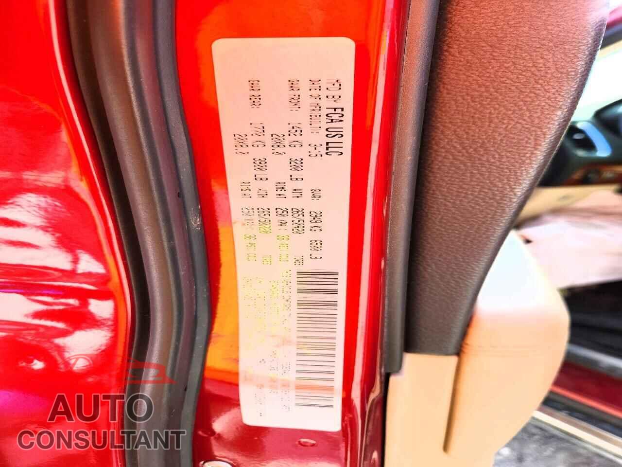 DODGE DURANGO 2015 - 1C4RDJDGXFC800756