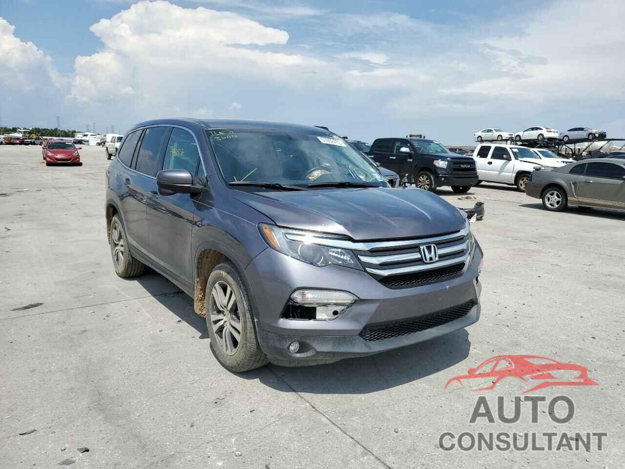 HONDA PILOT 2017 - 5FNYF5H39HB028597
