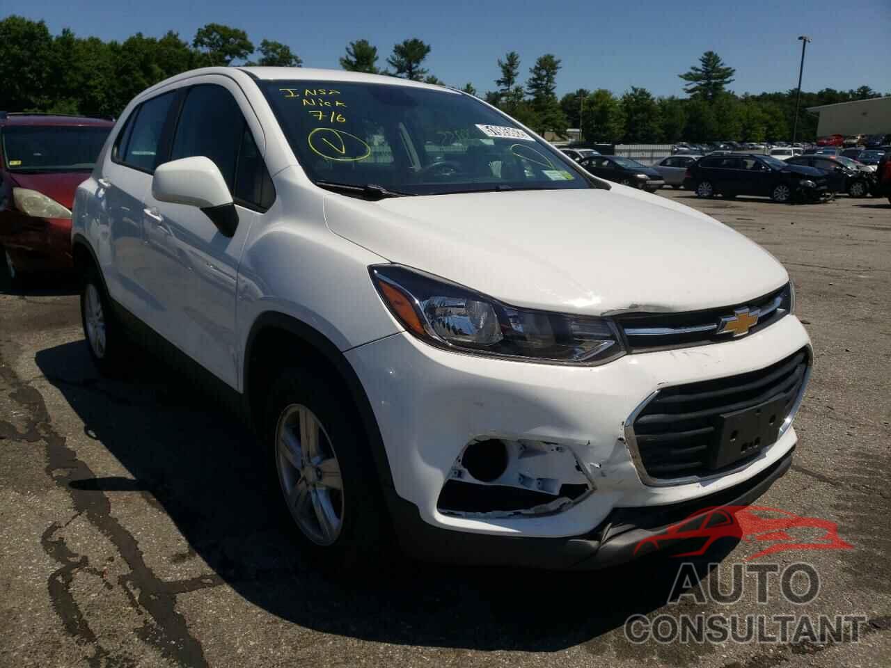 CHEVROLET TRAX 2019 - 3GNCJNSB6KL236557