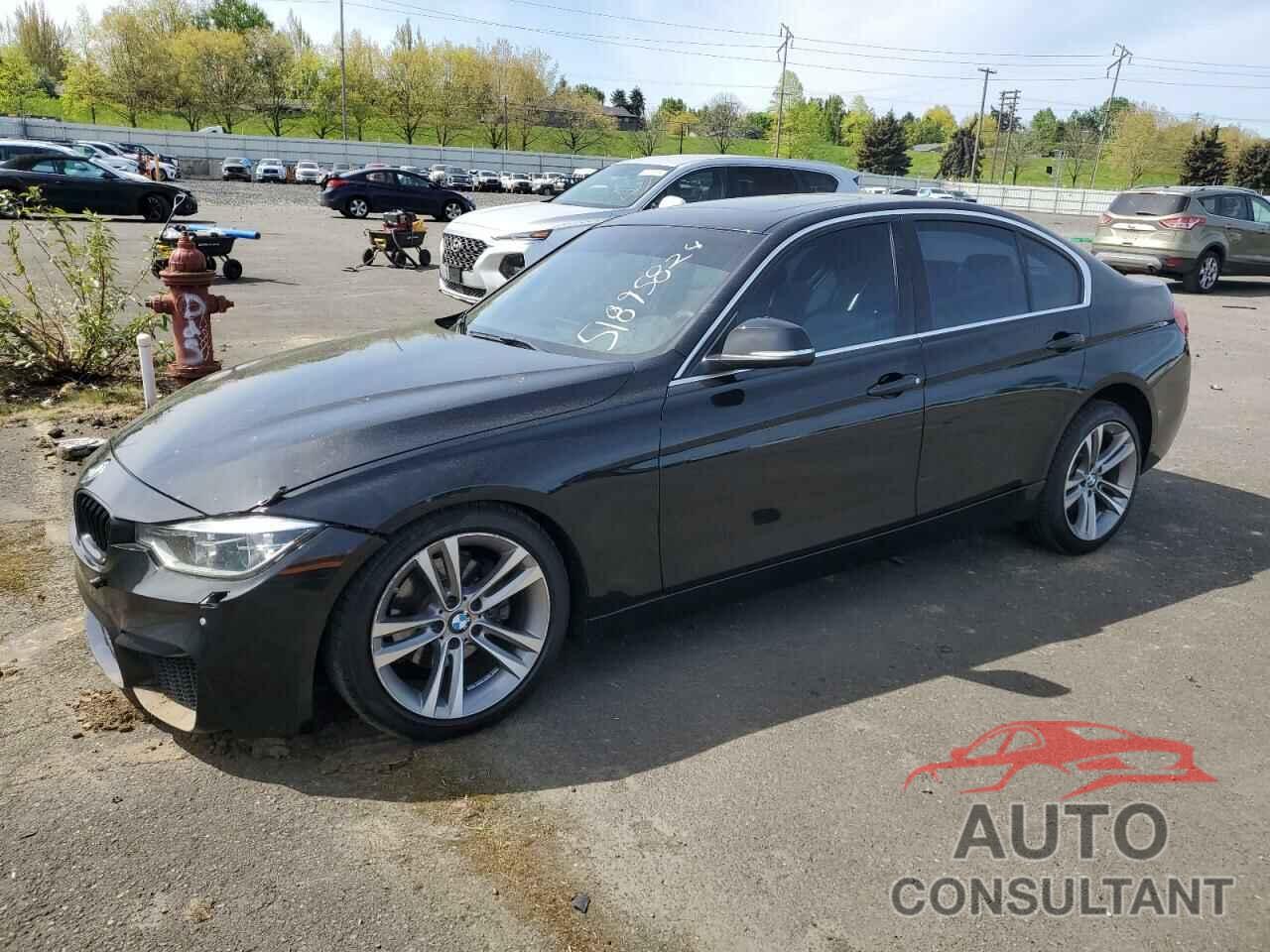 BMW 3 SERIES 2017 - WBA8B9G54HNU48885