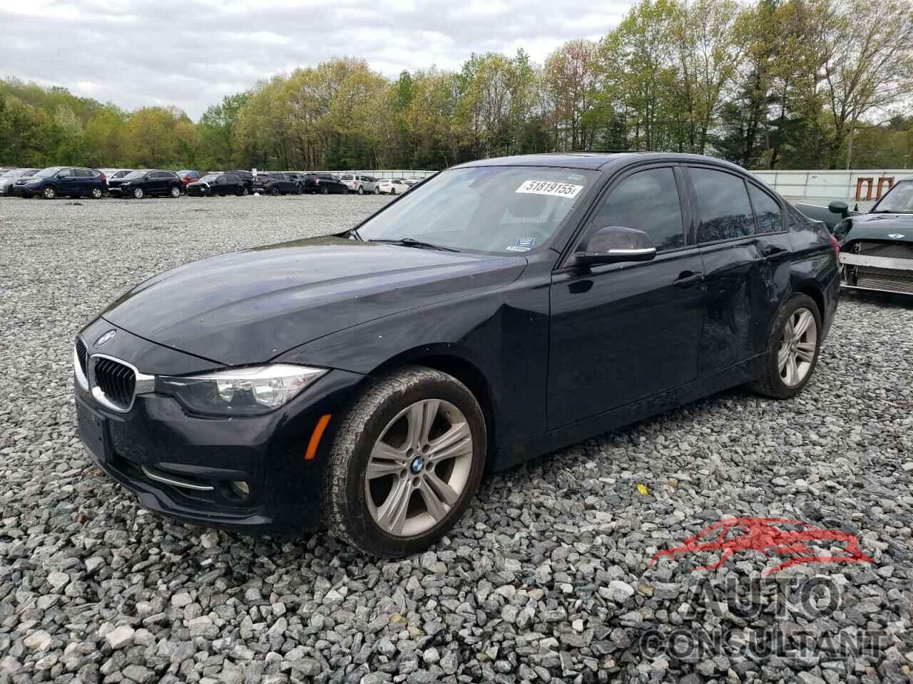 BMW 3 SERIES 2016 - WBA8E3C58GK501940