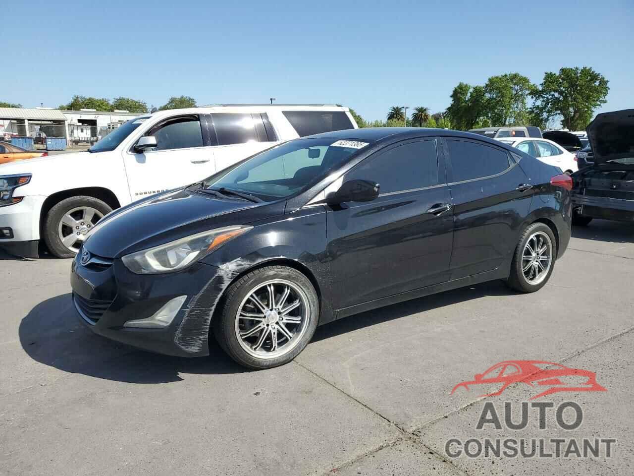 HYUNDAI ELANTRA 2014 - KMHDH4AE9EU062407