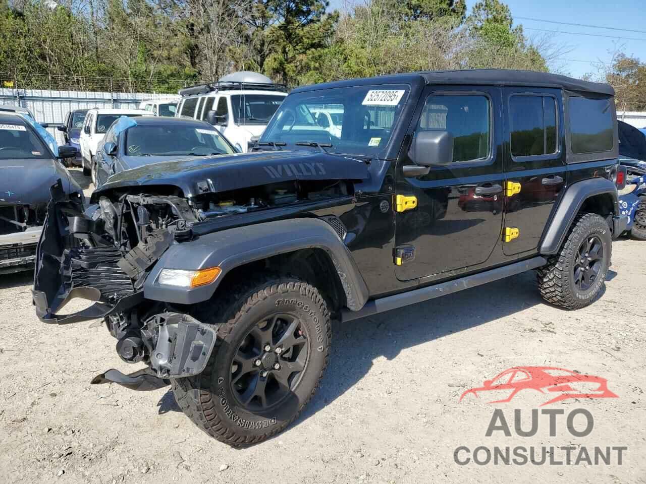 JEEP WRANGLER 2022 - 1C4HJXDG8NW130208